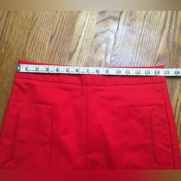 Gap Red Mini Skirt - Picture 7 of 9